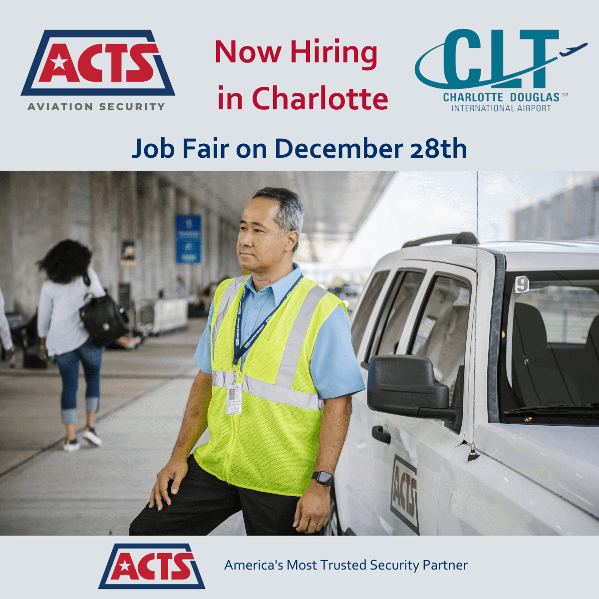 ACTS Invites Applicants to Charlotte Job Fair ACTS Aviation Security